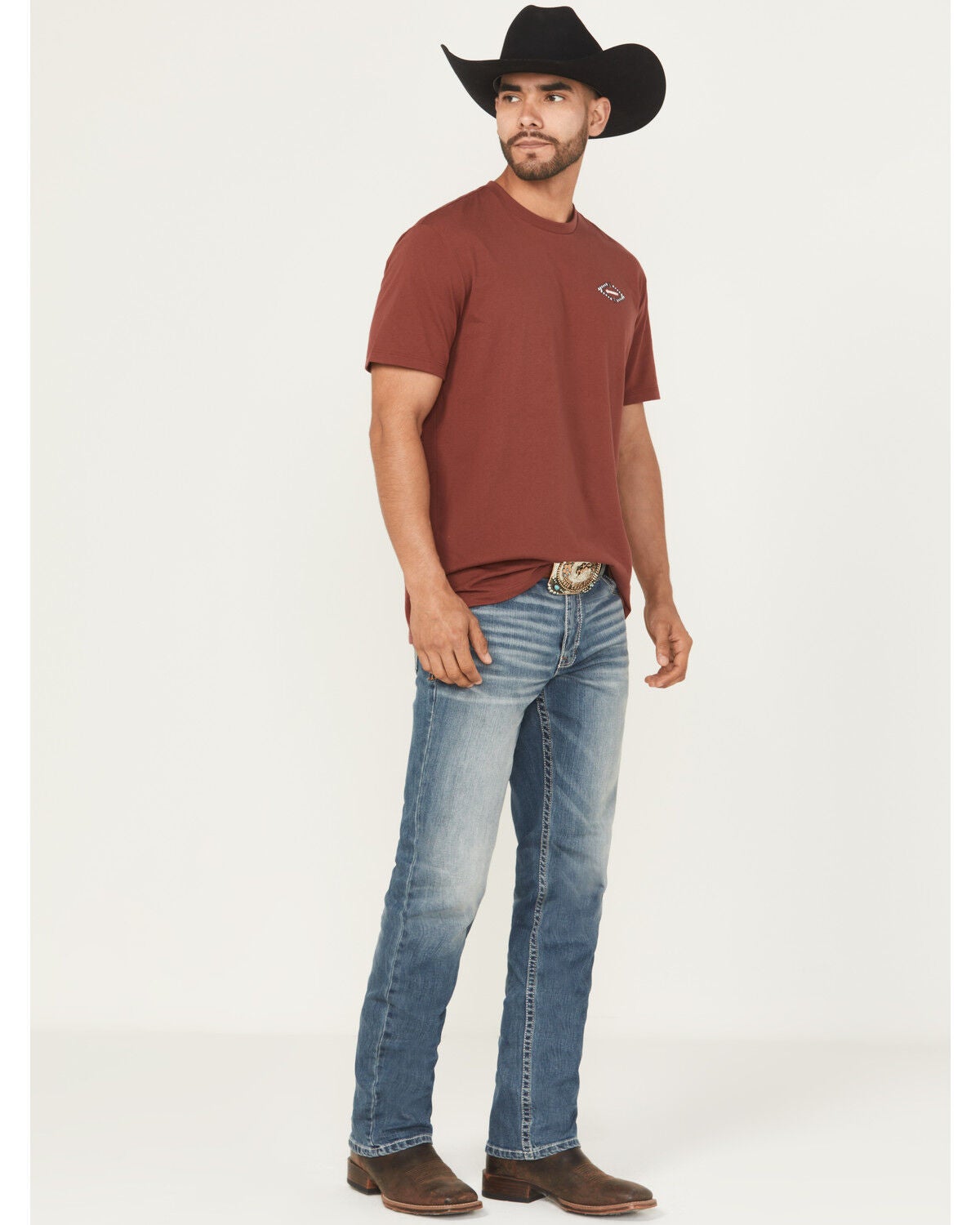 Cody James Men's Hombre Wash Jackson Slim Straight Stretch Denim Jeans, Medium Wash, hi-res