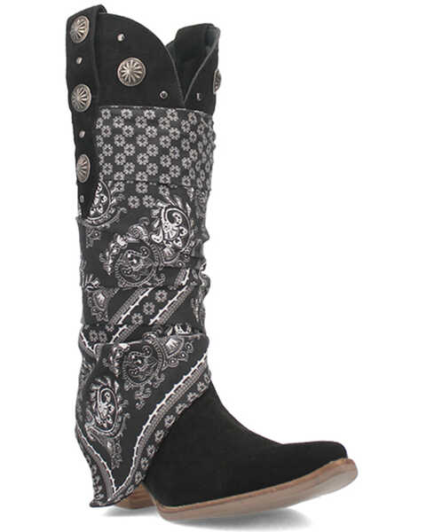 Dingo Women's Rhapsody Western Boots - Pointed Toe, Black, hi-res