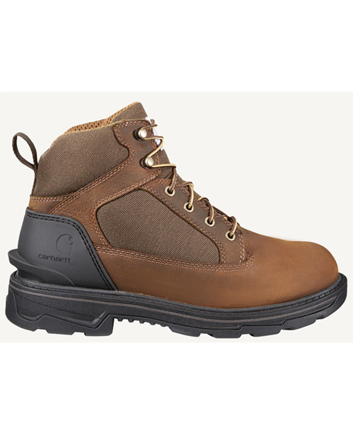 Image #2 - Carhartt Men's Ironwood 6" Work Boot- Soft Toe, Brown, hi-res