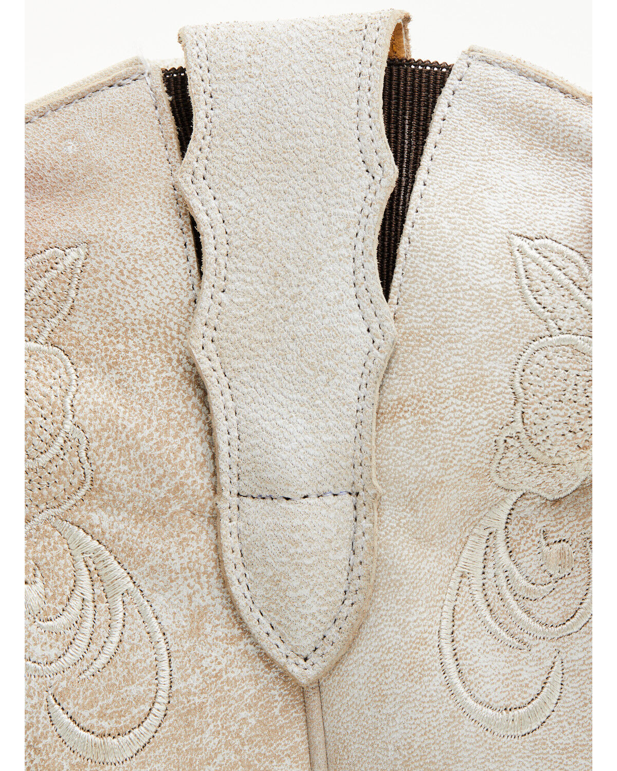 Image #8 - Shyanne Women's Lasy Western Boots - Broad Square Toe, White, hi-res