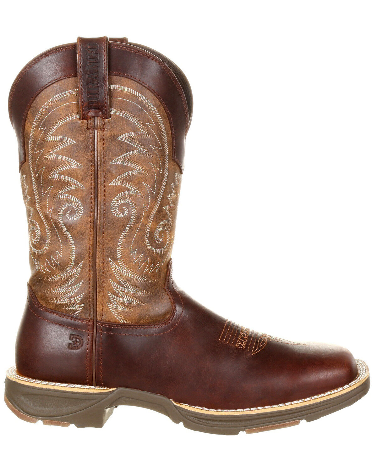 Image #2 - Durango Men's Ultralite Waterproof Western Boots - Square Toe, , hi-res