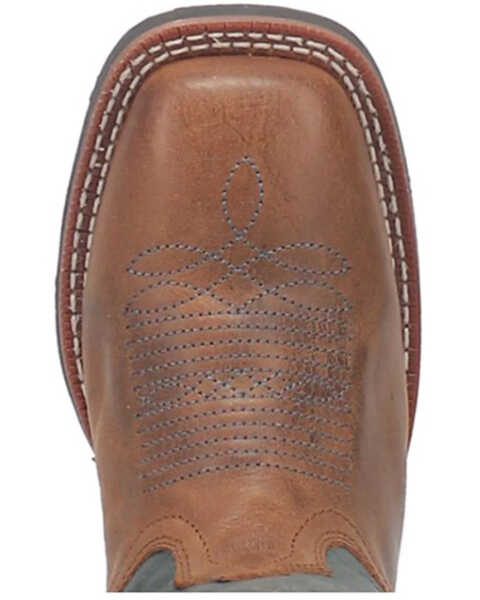Image #6 - Laredo Women's Early Star Western Performance Boots - Broad Square Toe, Tan, hi-res