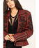 Double D Ranch Women's Oxblood Tasajulillo Jacket , Red, hi-res