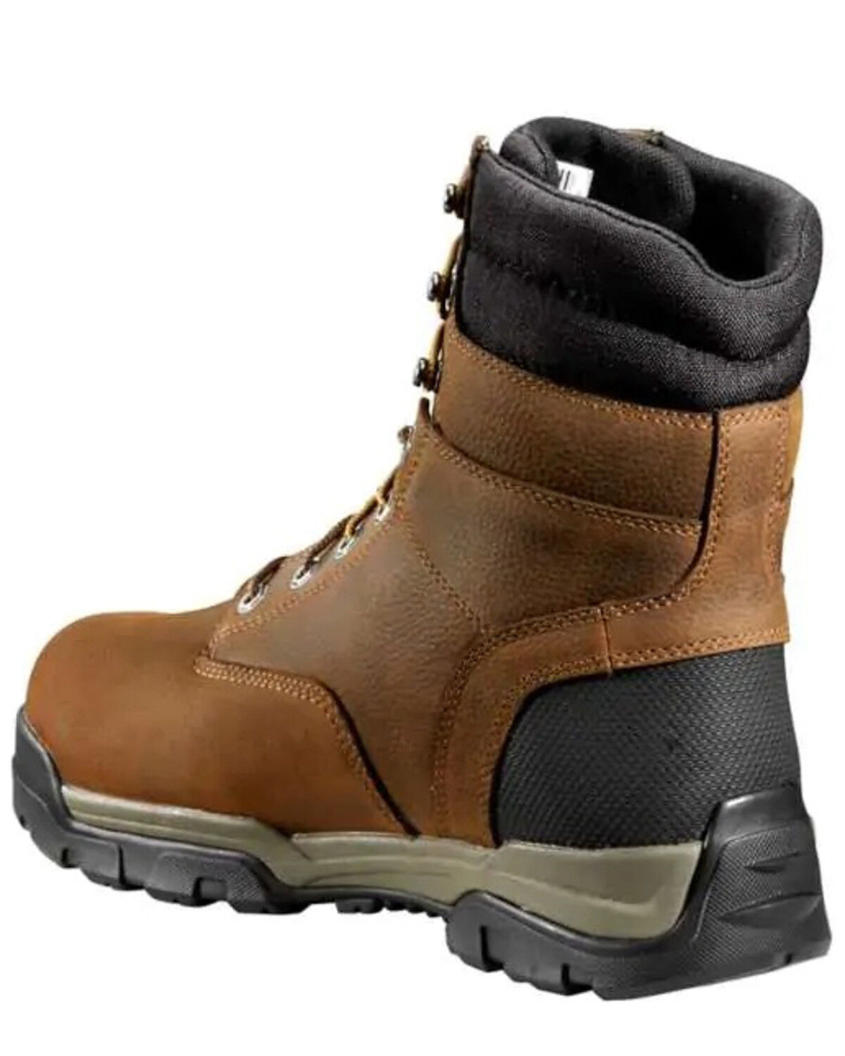 Image #3 - Carhartt Men's Ground Force Waterproof Work Boots - Composite Toe, , hi-res