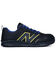 Image #2 - New Balance Men's Evolve Lace-Up Work Shoes - Alloy Toe, Black, hi-res