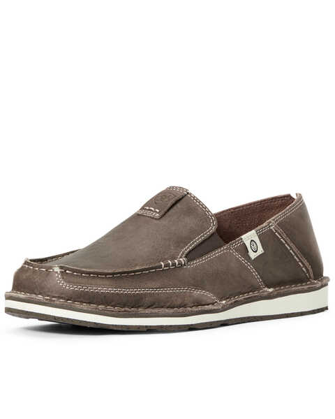 Ariat Men's Eco Cruiser Shoes - Moc Toe, Brown, hi-res