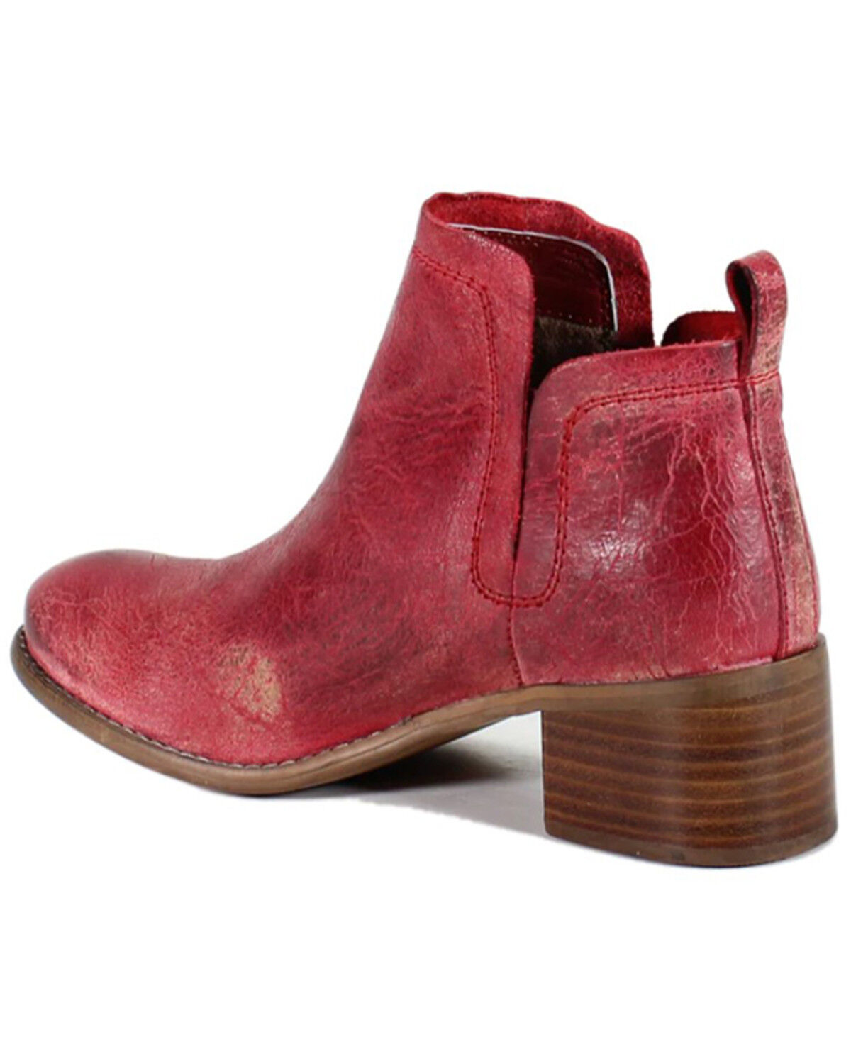 Image #3 - Diba True Women's Win Doe Booties - Round Toe, Cherry, hi-res
