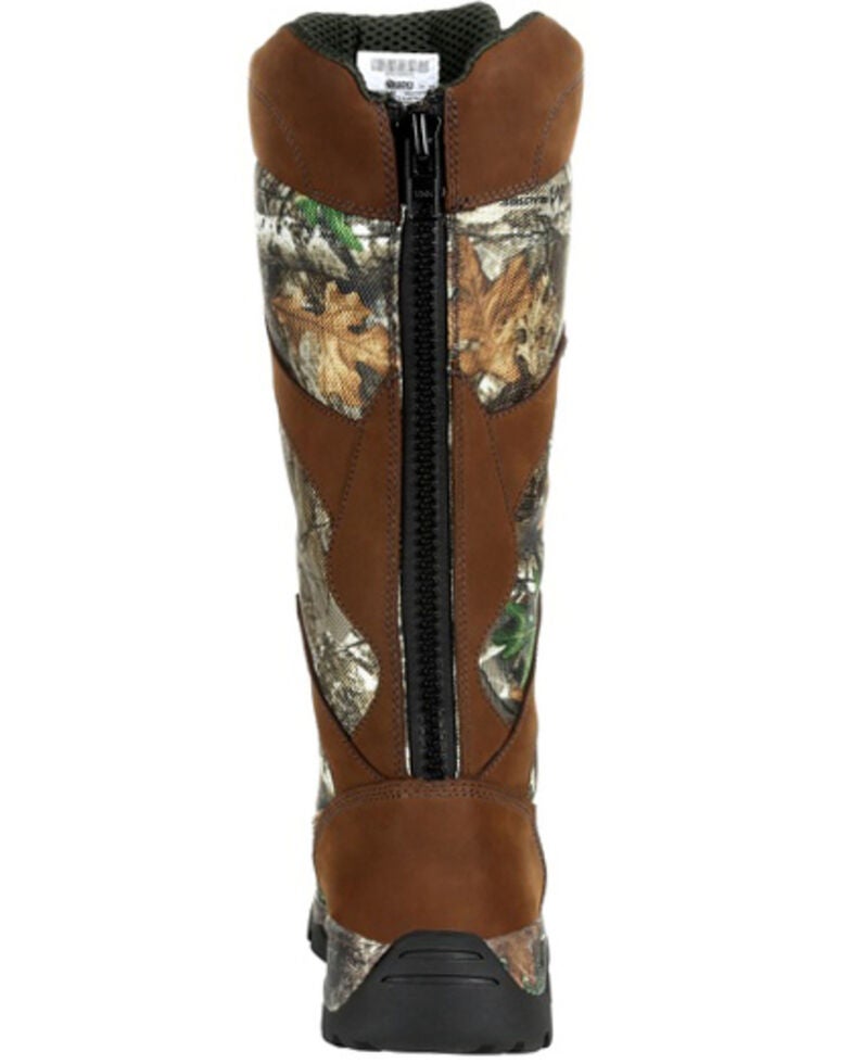 Rocky Men S Red Mountain Waterproof Snake Boots Soft Toe Country Outfitter