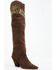 Image #1 - Wonderwest Women's Giselle Tall Western Boots - Snip Toe, Taupe, hi-res