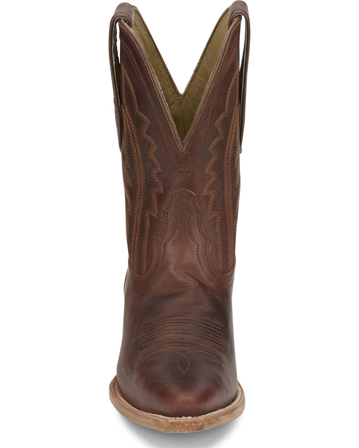 Image #4 - Tony Lama Women's Areli Western Booties - Snip Toe, Cognac, hi-res