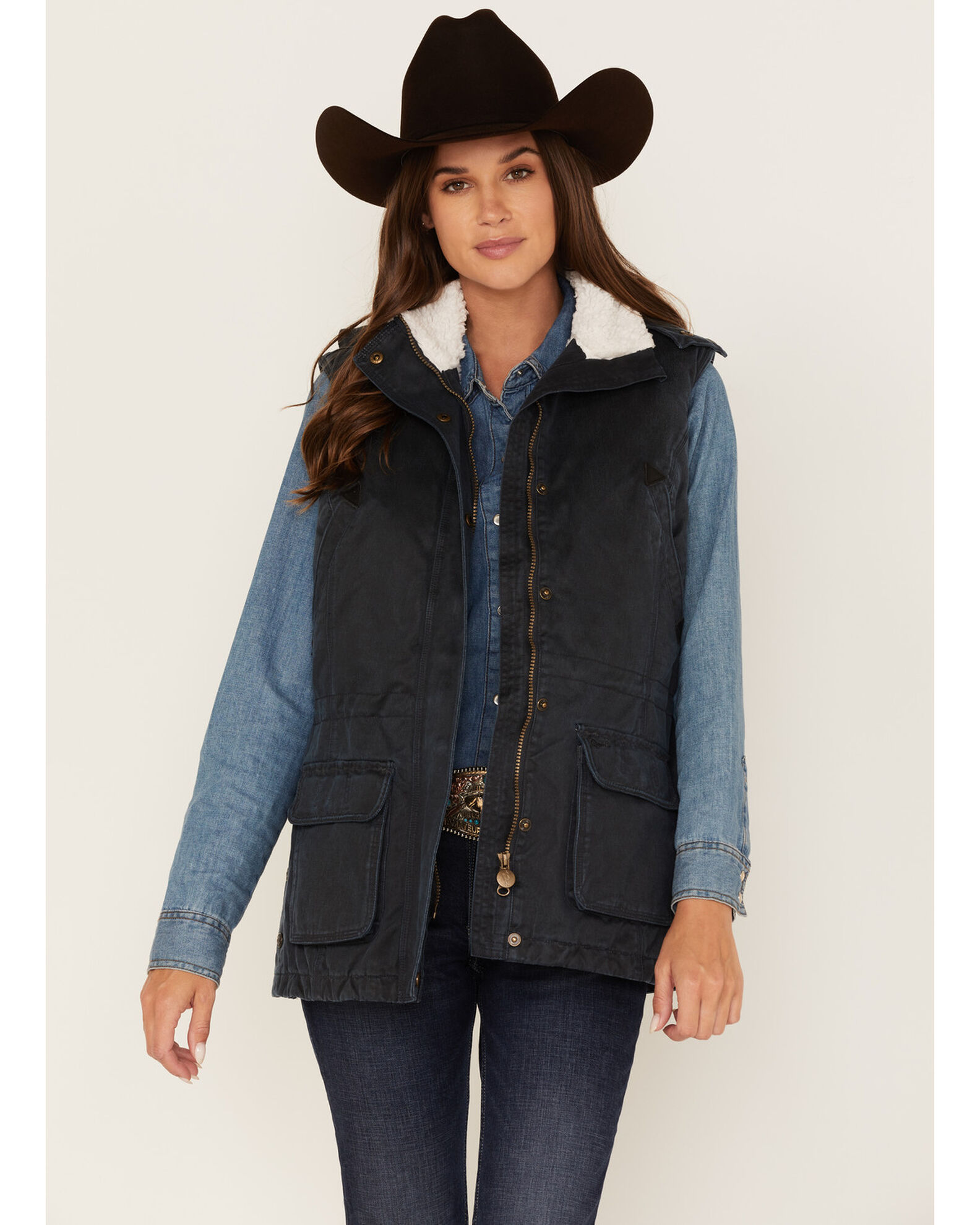 Outback trading company vest top
