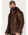 Image #2 - Mauritius Men's Leather Puffer Jacket, Cognac, hi-res