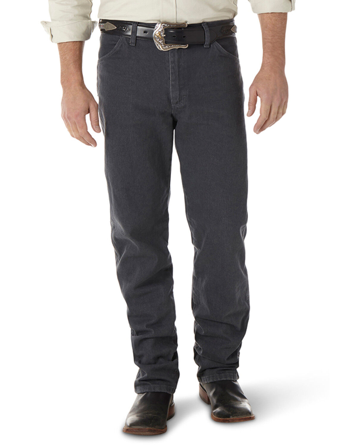 Image #1 - Wrangler Men's 13MWZ Cowboy Cut Original Fit Denim Jeans - Tall, Blue, hi-res