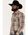 Pendleton Men's Canyon Small Plaid Snap Western Flannel Shirt , Brown, hi-res