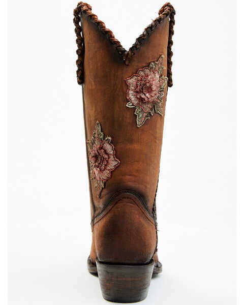 Image #5 - Shyanne Women's Amaryllis Western Boots - Snip Toe, Brown, hi-res