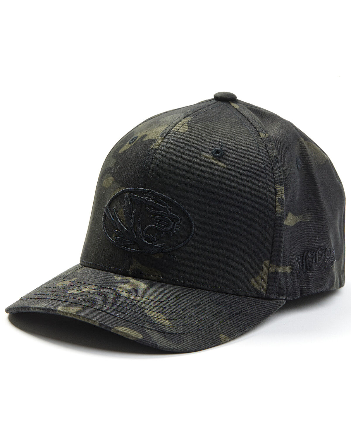 Image #1 - Hooey Men's University Of Missouri Camo Print Trucker Cap, Camouflage, hi-res