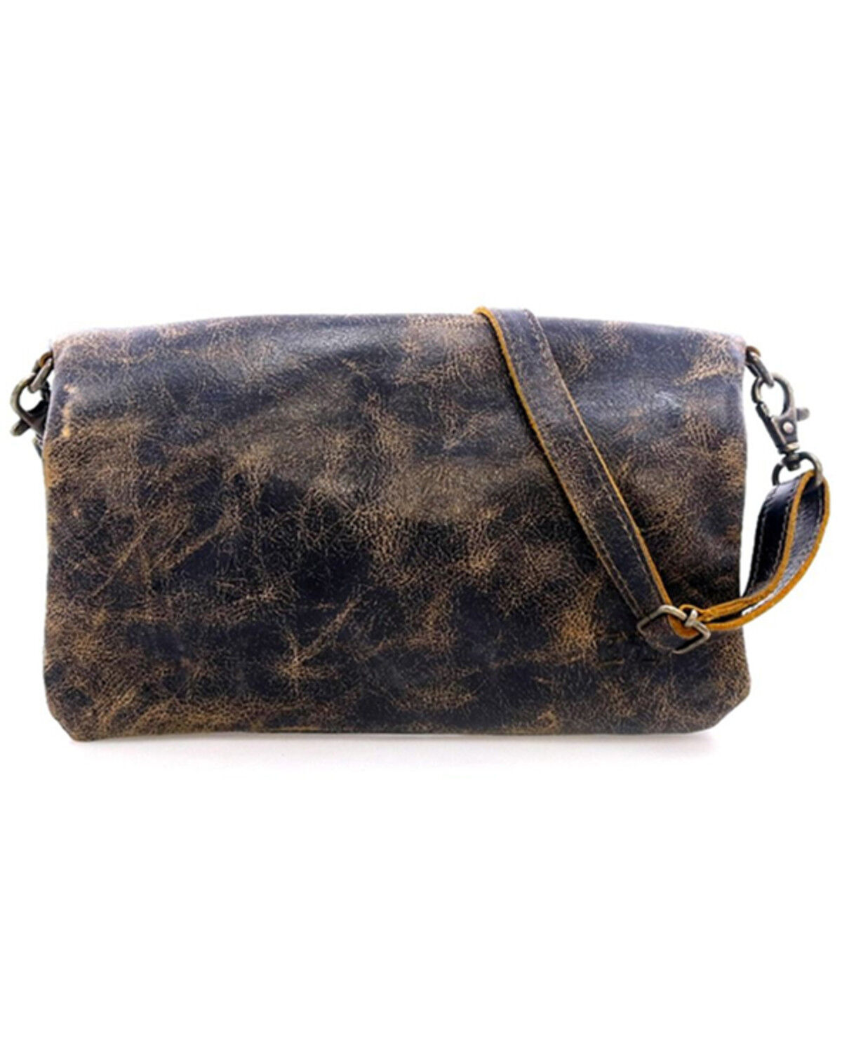 Image #1 - Bed Stu Women's Candence Lux Crossbody Clutch, Black, hi-res
