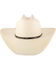 Image #2 - George Strait by Resistol Kingman 10X Straw Cowboy Hat, Natural, hi-res