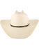 George Strait by Resistol Men's Kingman 10X Straw Cowboy Hat, Natural, hi-res