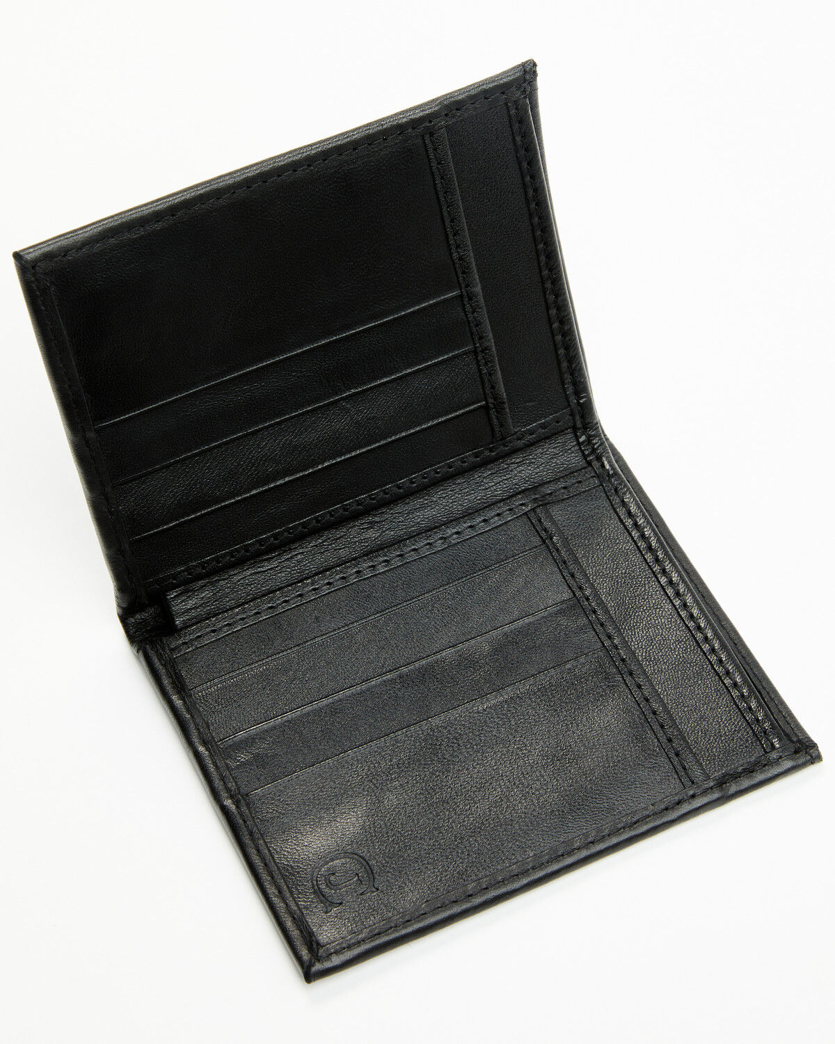 Image #2 - Cody James Black 1978® Men's Chapman Smooth Leather Bifold Wallet, Black, hi-res