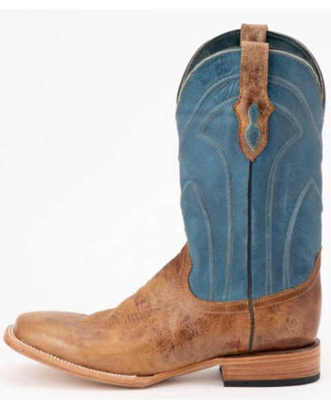 Image #3 - Ferrini Men's Maddox Western Boots - Square Toe, Brown, hi-res