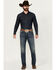 Image #1 - Blue Ranchwear Men's Bronson Slim Straight Stretch Denim Jeans, Medium Wash, hi-res