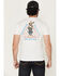 Image #1 - Brixton Men's Sparky Snake Short Sleeve Graphic T-Shirt, White, hi-res