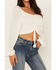 Image #3 - Idyllwind Women's Lena Smocked Blouse, Ivory, hi-res