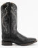Ferrini Men's Lizard Western Boots - Square Toe, Black, hi-res