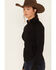Image #2 - RANK 45® Women's Technical Zip-Up Jacket, Black, hi-res