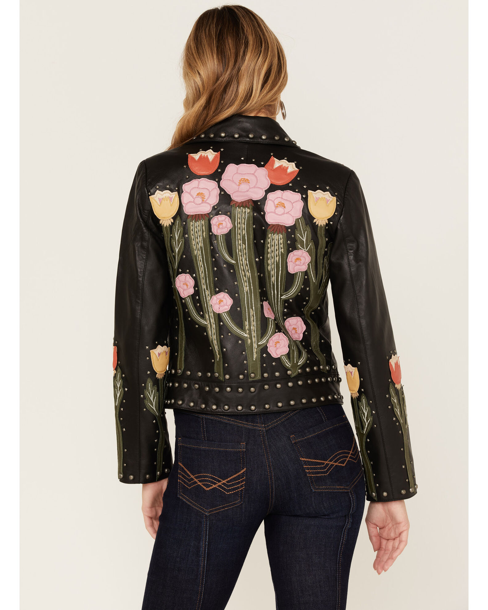Floral outlet motorcycle jackets