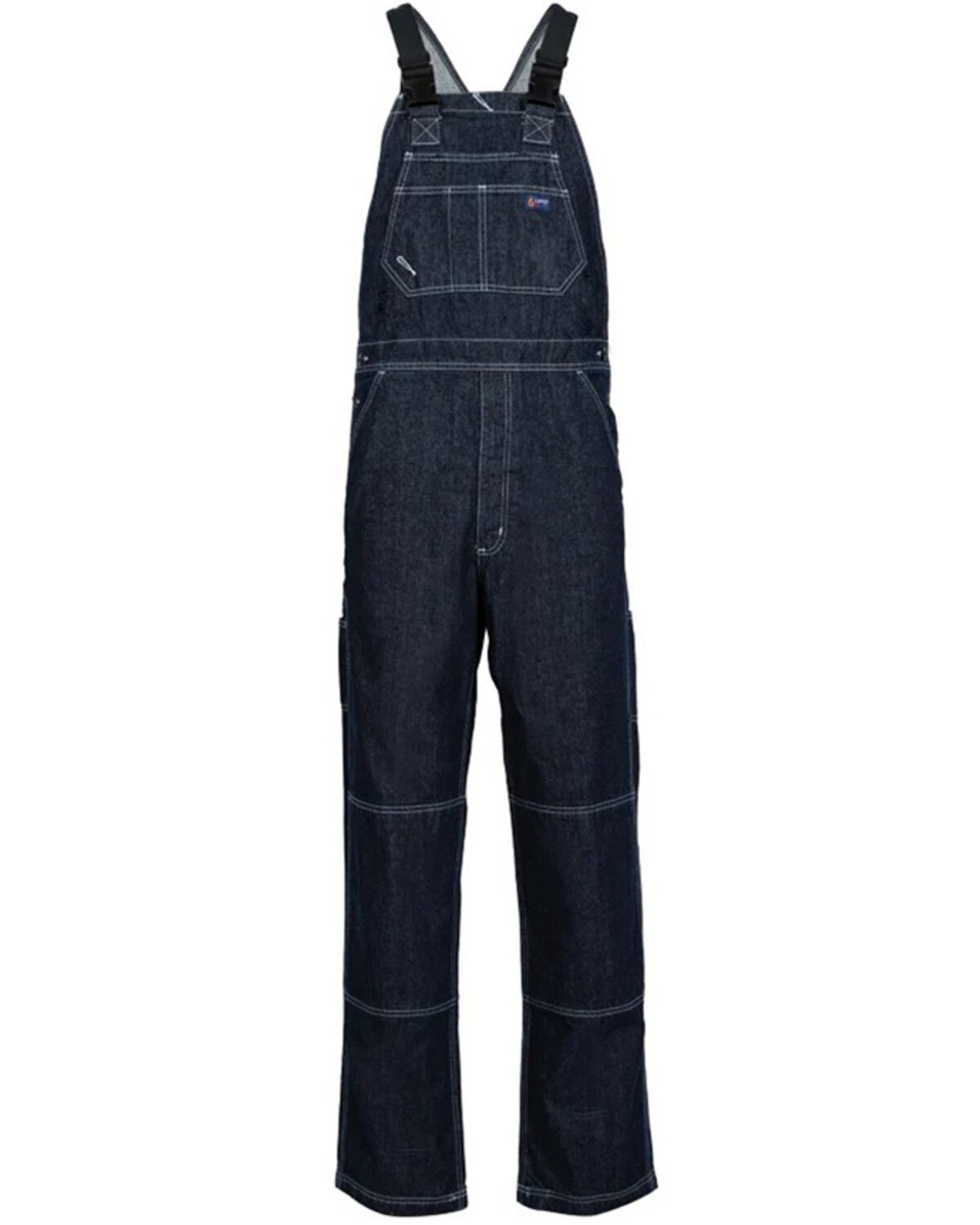 Image #1 - Lapco Men's FR Denim Bib Overalls - Tall, , hi-res