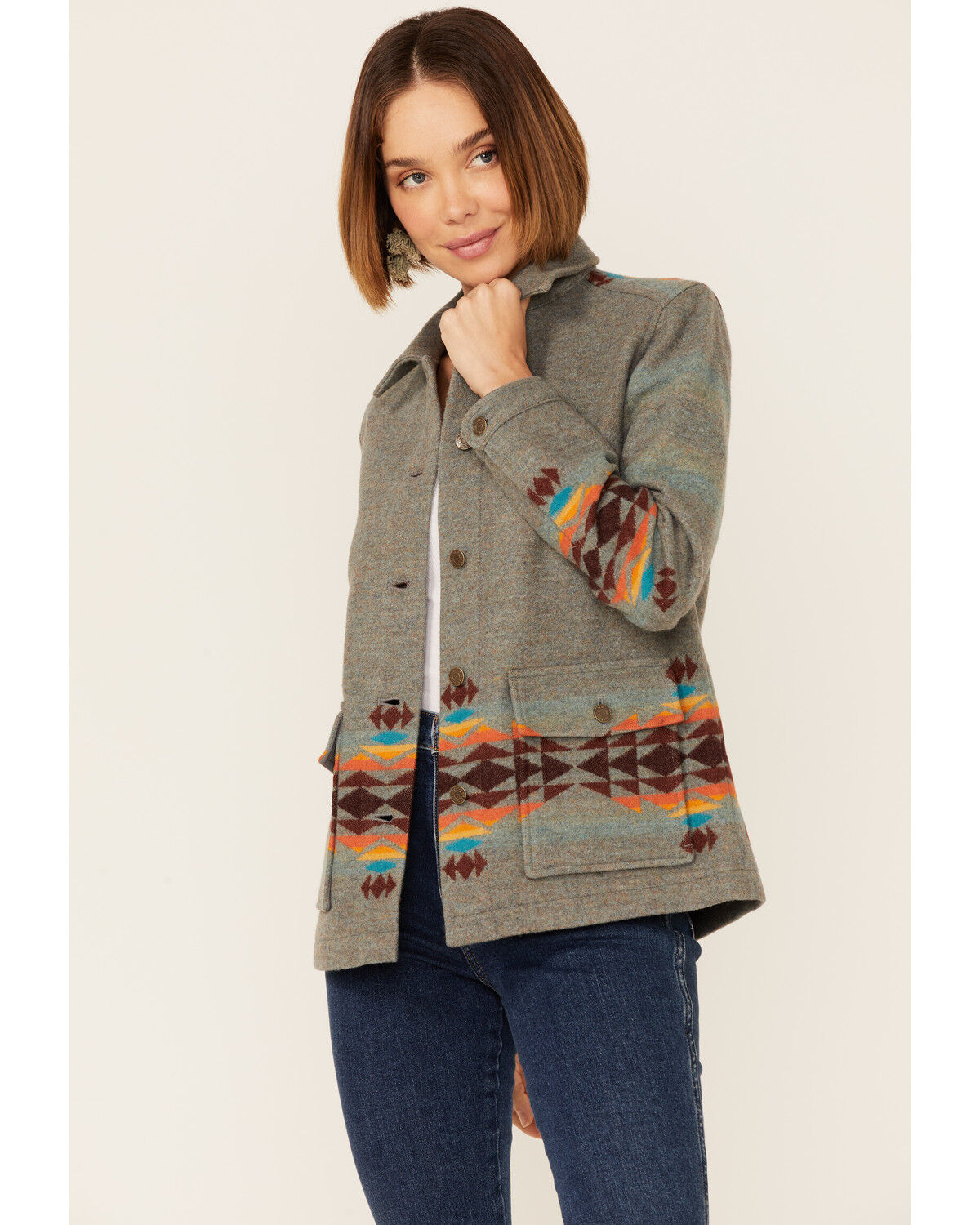 Pendleton western horizons coat Clearance