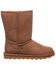 Image #2 - Bearpaw Women's Elle Short Vegan Casual Boots - Round Toe, Brown, hi-res
