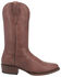 Image #2 - Dan Post Men's Pike Western Boots - Round Toe, Brown, hi-res