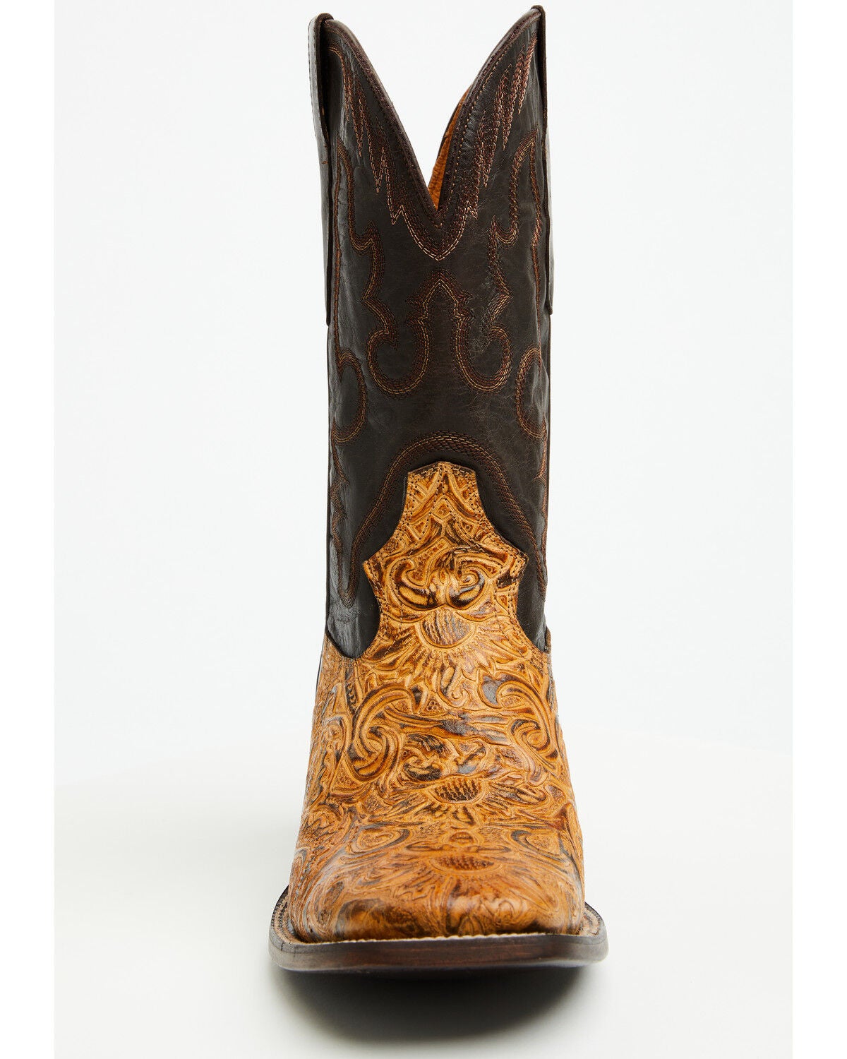 Image #4 - Cody James Men's Solridge Western Boots - Broad Square Toe, Tan, hi-res