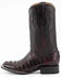 Ferrini Men's Dakota Exotic Crocodile Western Boots - Broad Square Toe, Black, hi-res