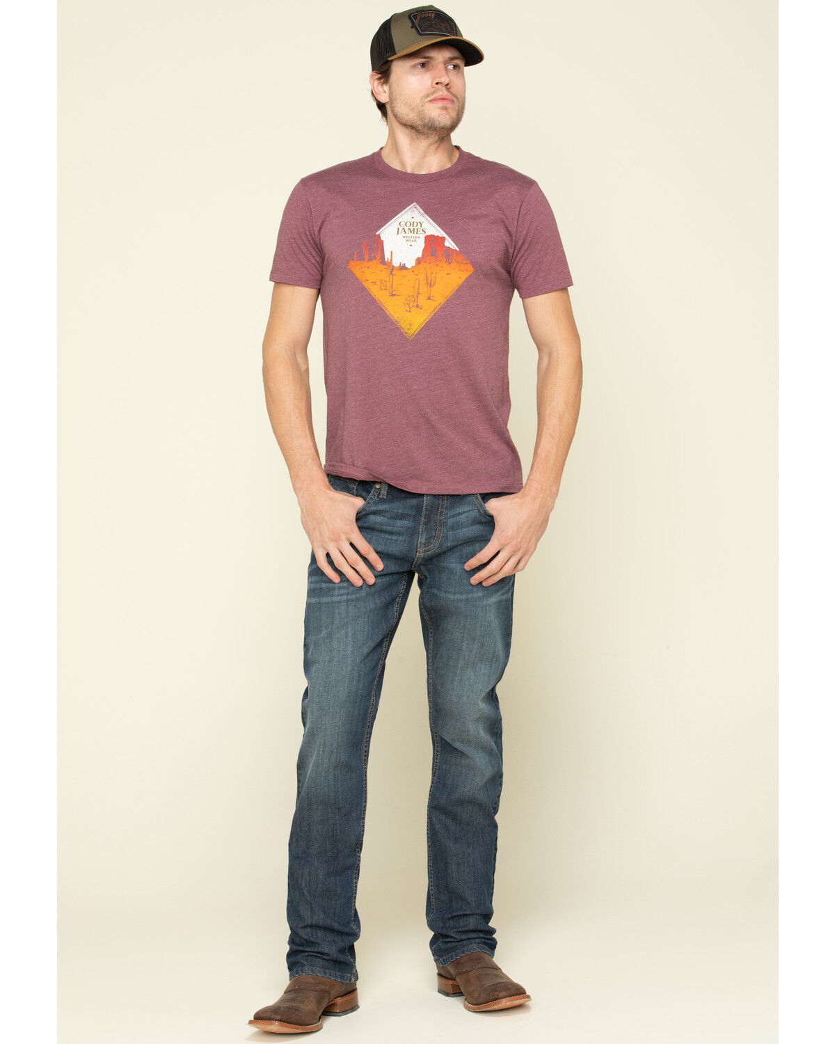Image #6 - Cody James Men's Sheridan Straight Jeans, Indigo, hi-res