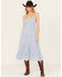 Image #2 - Bila Women's Windsor Tier Midi Dress, Light Blue, hi-res