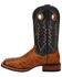 Image #3 - Dan Post Men's Pull-On Western Boots - Broad Square Boots, Honey, hi-res