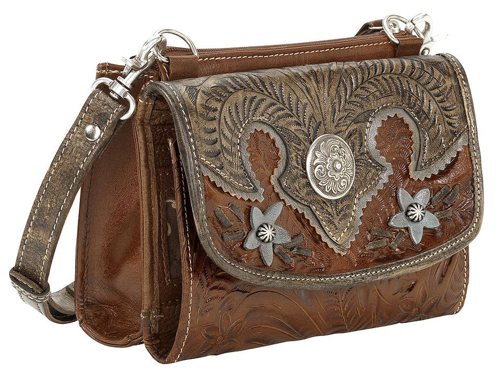 American west leather hotsell purse