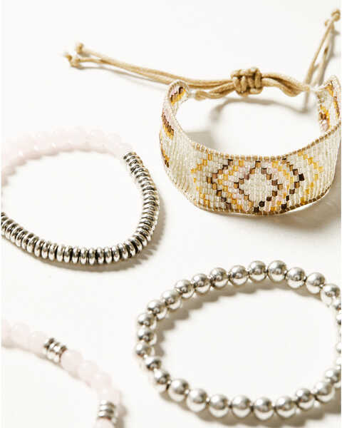 Image #4 - Shyanne Women's Moonbeam Mixed Bracelet Set, Silver, hi-res