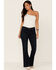 Image #1 - Rock & Roll Denim Women's Dark Mid Rise Trousers, , hi-res