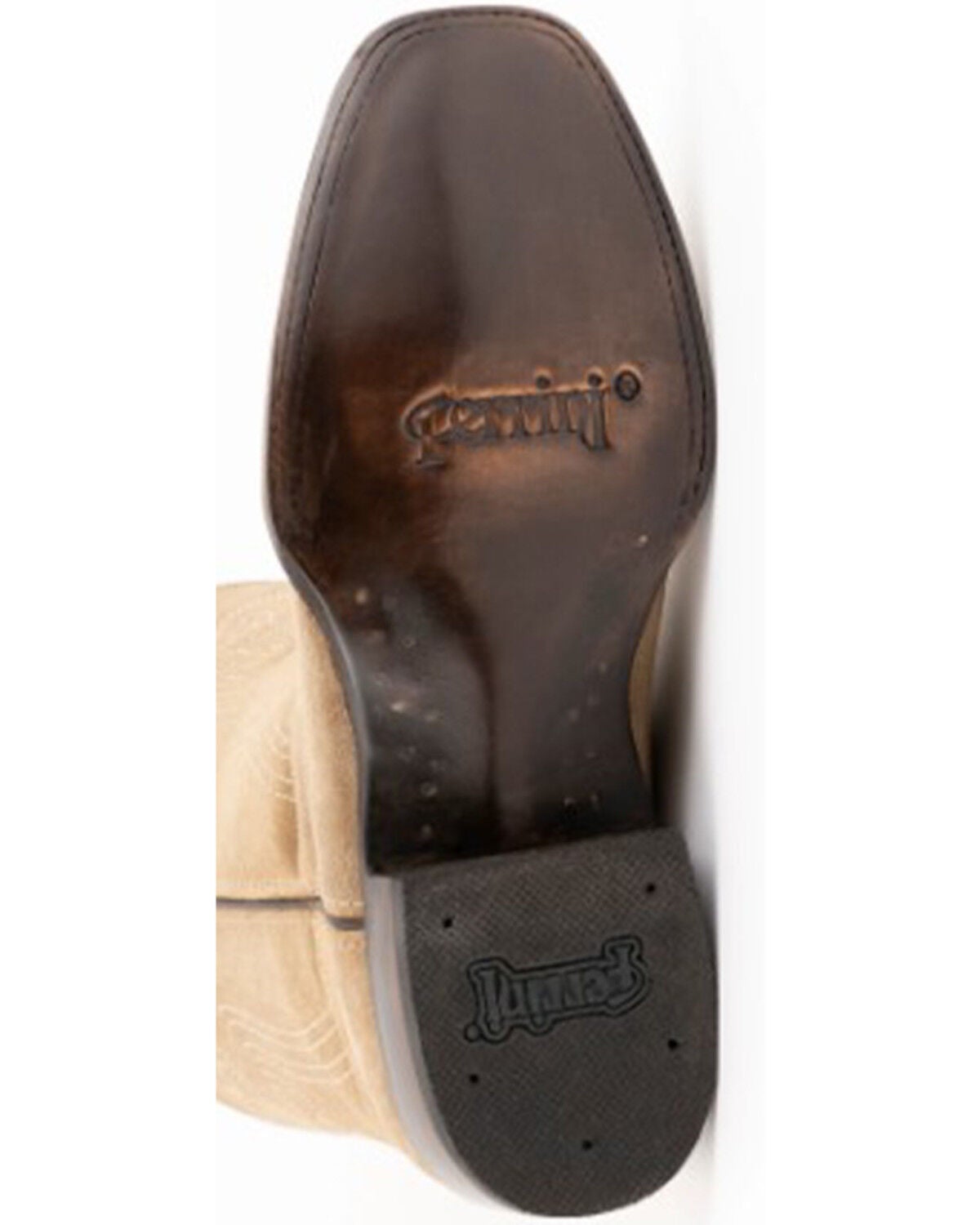 Ferrini Men's Roughrider Roughout Western Boots - Square Toe,