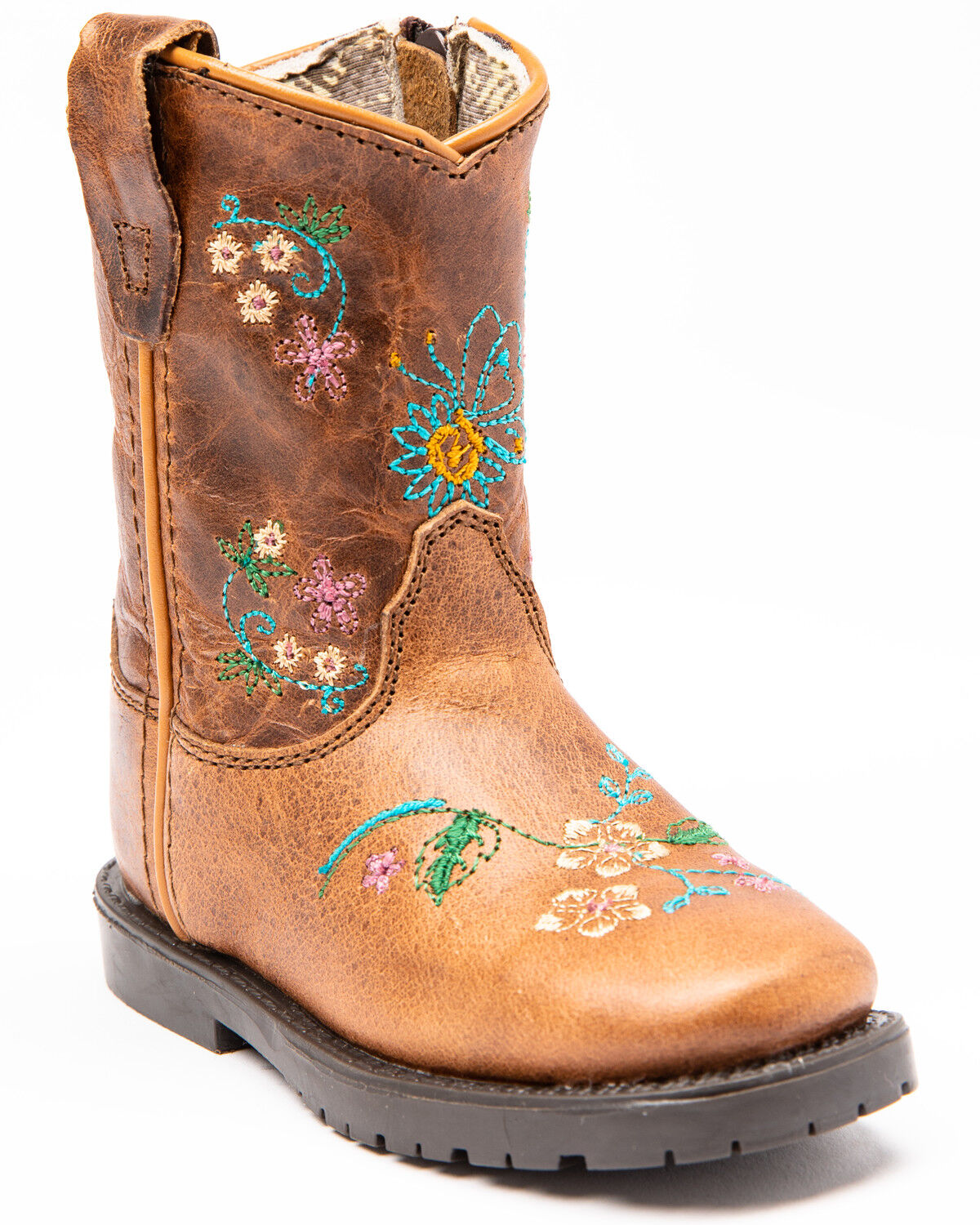 girls floral boots
