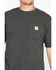 Image #4 - Carhartt Men's Loose Fit Heavyweight Logo Pocket Work T-Shirt, Bark, hi-res