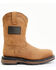 Image #2 - Cody James Men's 10" Disruptor Western Work Boots - Nano Composite Toe, Brown, hi-res