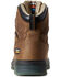 Ariat Men's Turbo Waterproof Work Boots - Carbon Toe, Brown, hi-res