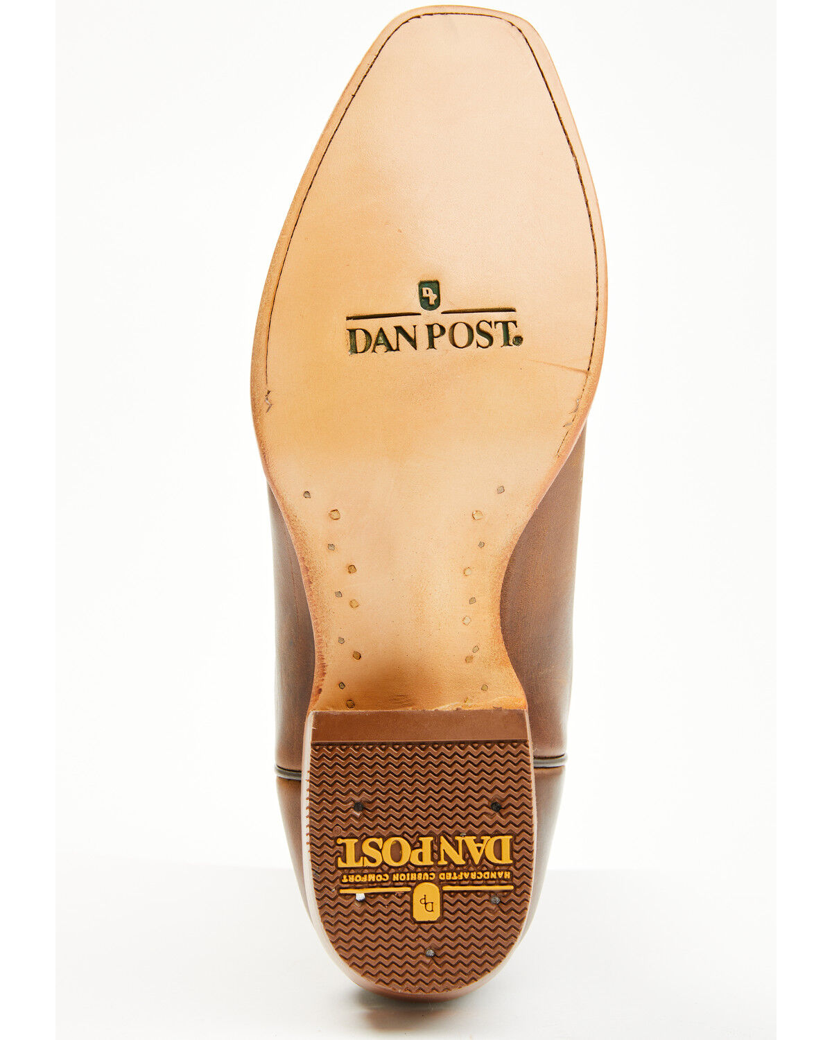 Image #7 - Dan Post Men's Roman Tall Western Boots - Square Toe, Tan, hi-res