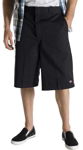 Dickies 13" Loose Fit Multi-Pocket Shorts - Big & Tall, Black, hi-res